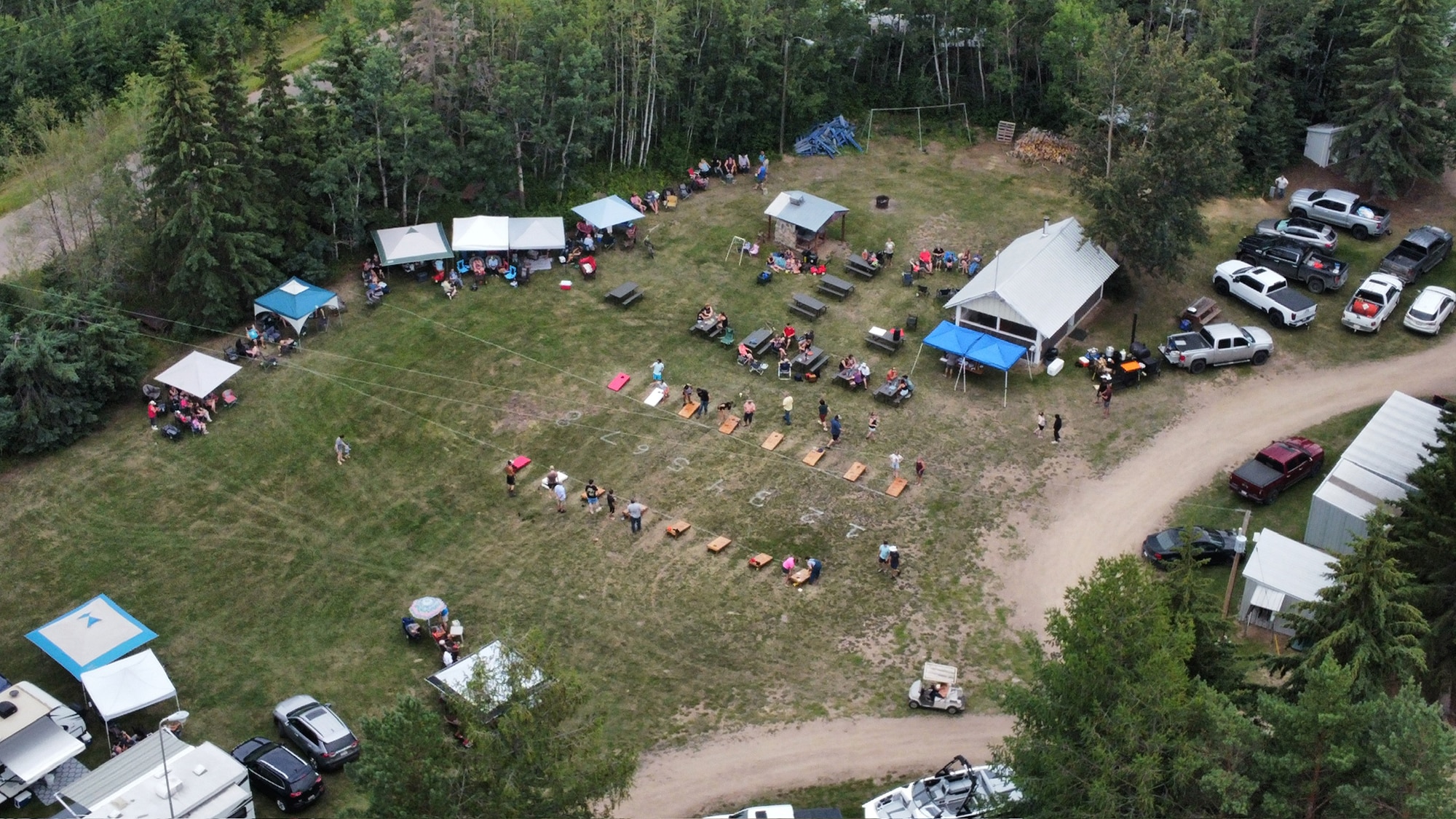 Lac Bellevue Event Layout